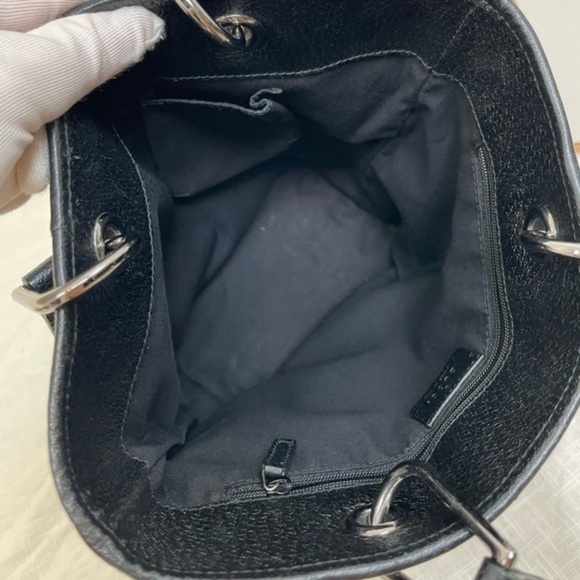 Gucci GG Vintage Logo Eclipse Canvas Fabric Tote Bag/ Shoulder Bag/ Handbag - Picture 6 of 14